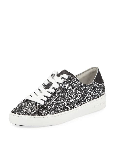 michael kors glitter sneakers|michael kors denim sneakers.